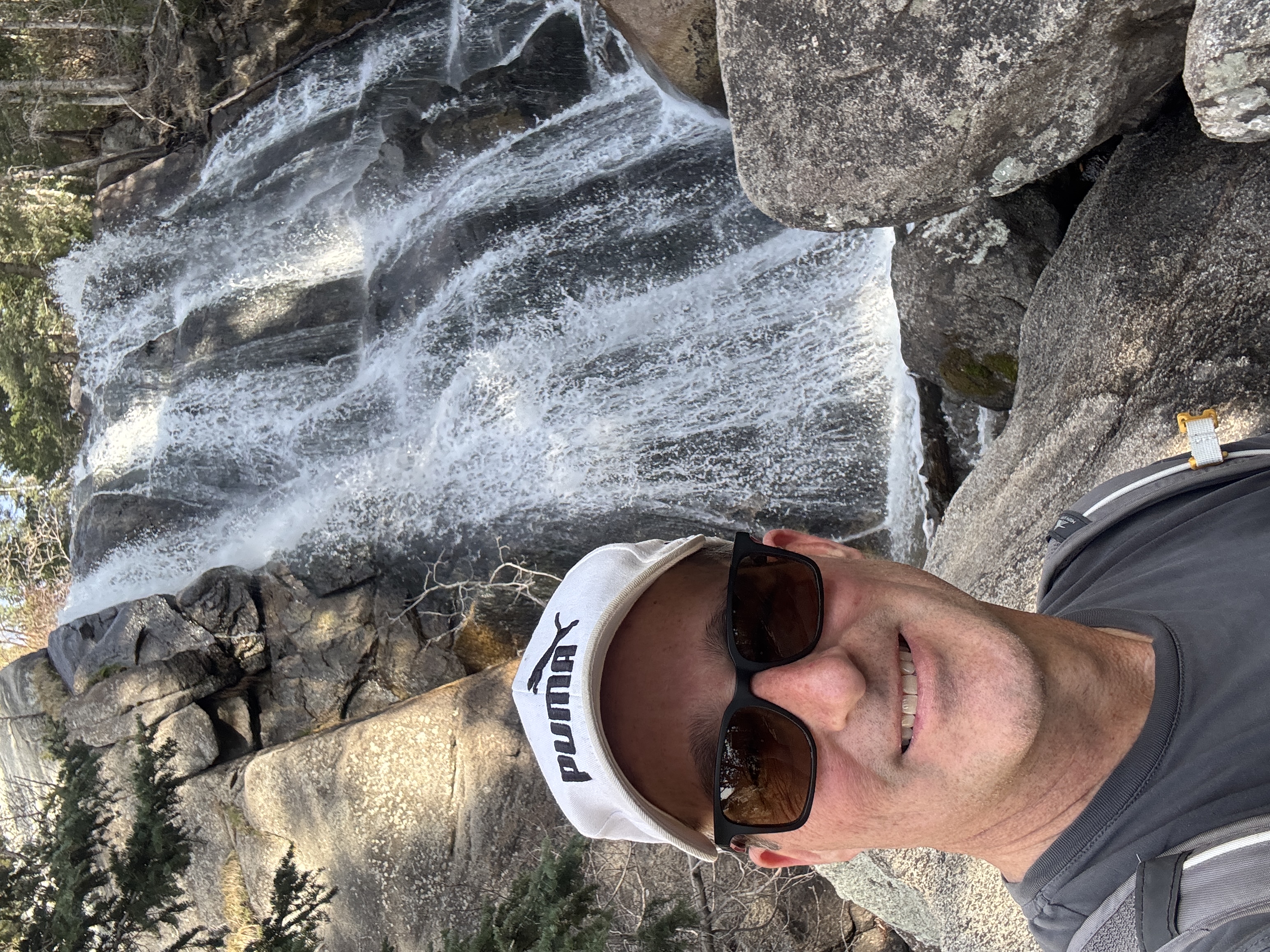 Jed Taylor hiking in the Utah mountains